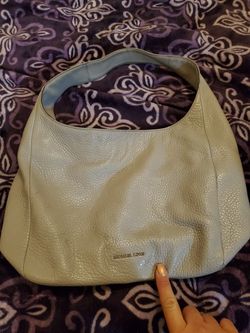Cute grey Michael Kors purse, 60$