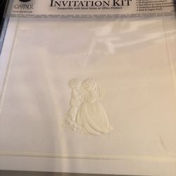 Vintage Precious Moments Wedding Invitation Kit