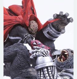 Mcfarlane Spawn vs Cy-Gor Issue 57 Cover Series 26 Art of Spawn