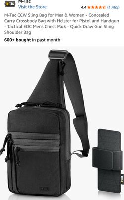 M-Tac CCW Tactical Sling Bag with Holster
