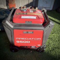 Great Condition Predator 9500 Super Quiet Inverter Generator