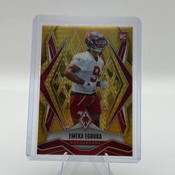 2025 Panini Phoenix - Emeka Egbuka Gold /10 #225