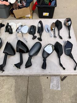 Motorcycle, scooter, bike, electric bike mirrors