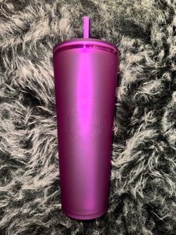 New Starbucks Purple Soft Touch Tumbler