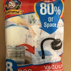 8 PCs Vacuum Bags