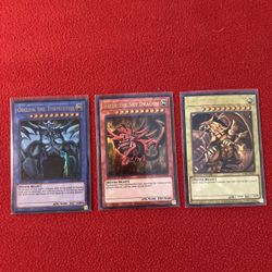YuGiOh Egyptian God Cards