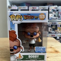EXCLUSIVE Bobby Zimmeruski A Goofy Movie Funko Pop #1578 Disney Movies Animation