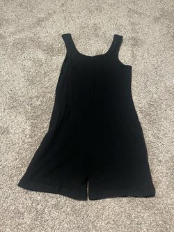 Black romper jumpsuit