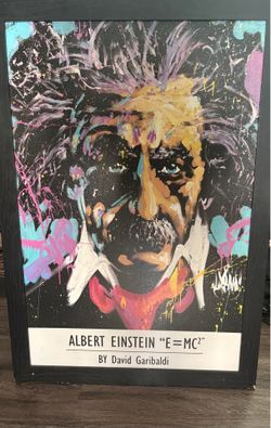 Einstein Painting Print by David Garibaldi