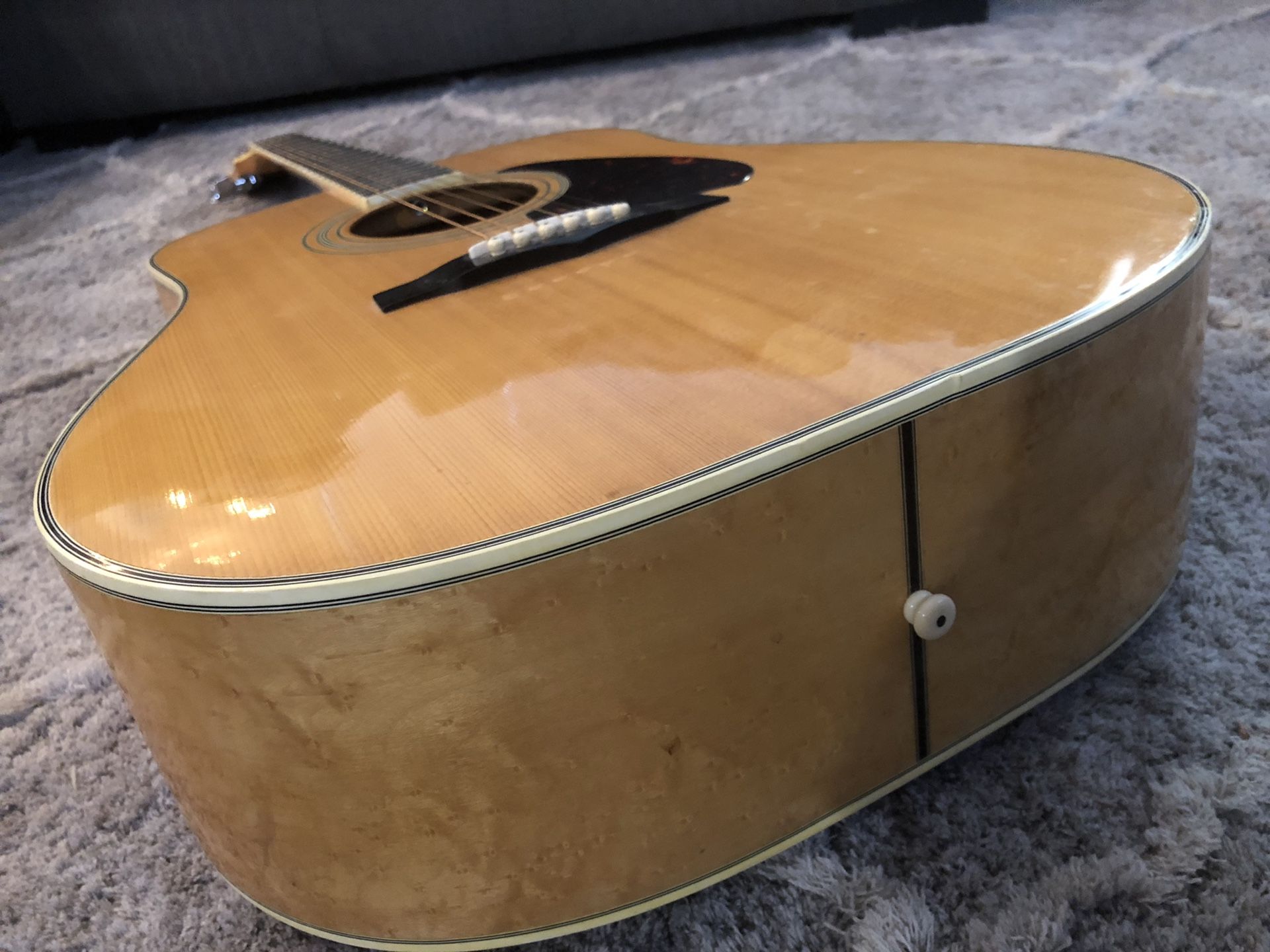 Vintage Ibanez NW350 Acoustic Guitar made in Japan.