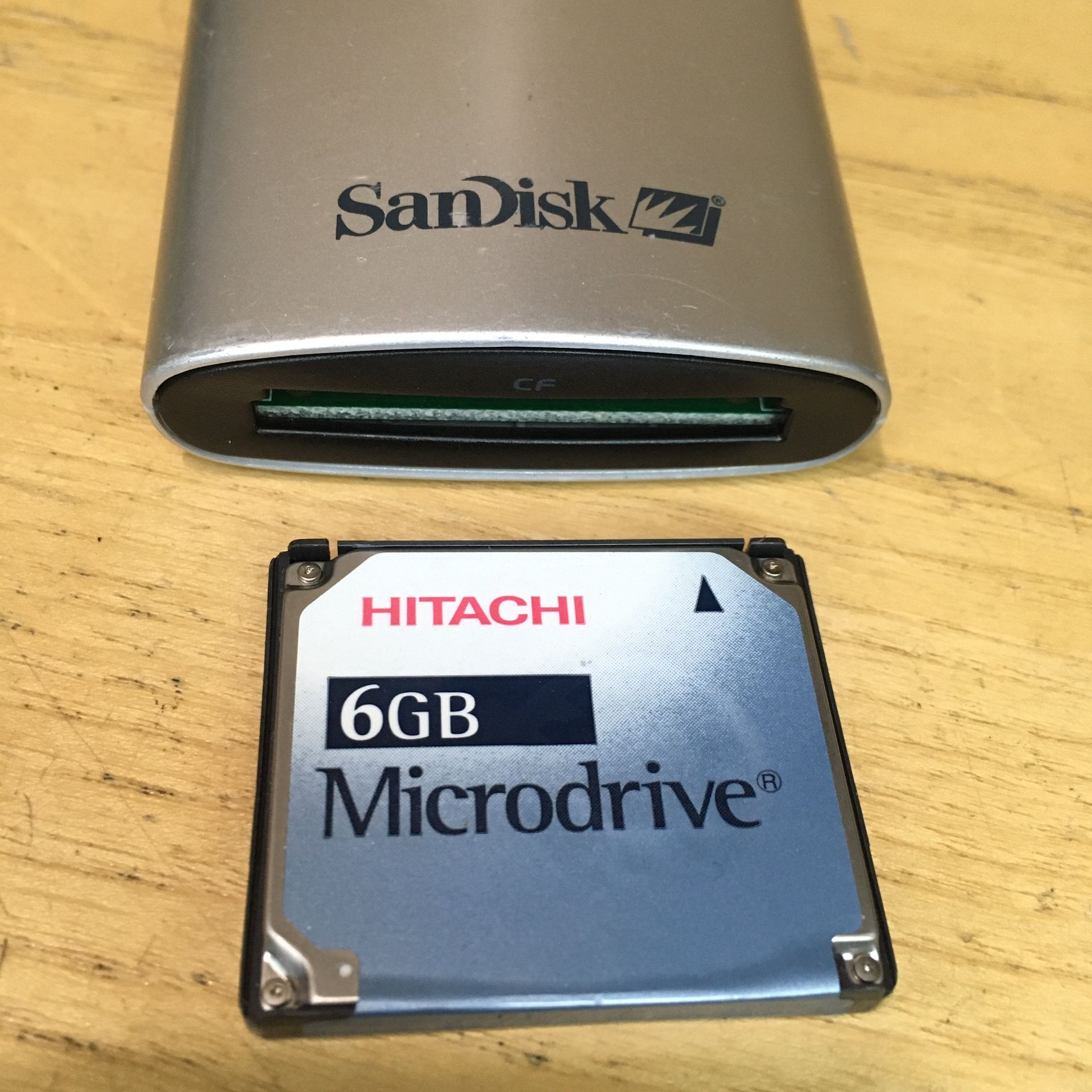 Hitachi CF Type ii 6GB Memory Card Microdrive