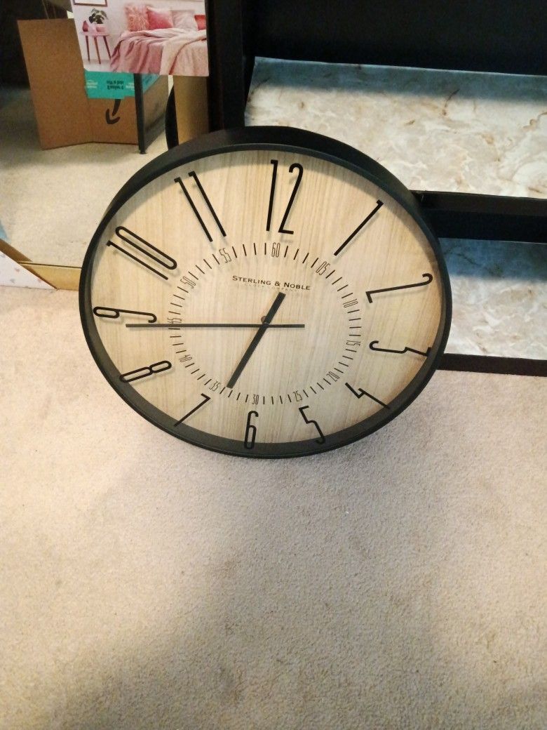 Sterling & Noble Clock