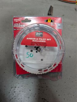 Milwaukee 4-1/2 in. Hole Dozer Bi-Metal Hole Saw – Used