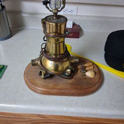 Vintage Neptune Water Meater Lamp