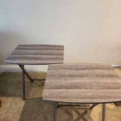 TV Tables Foldable X2