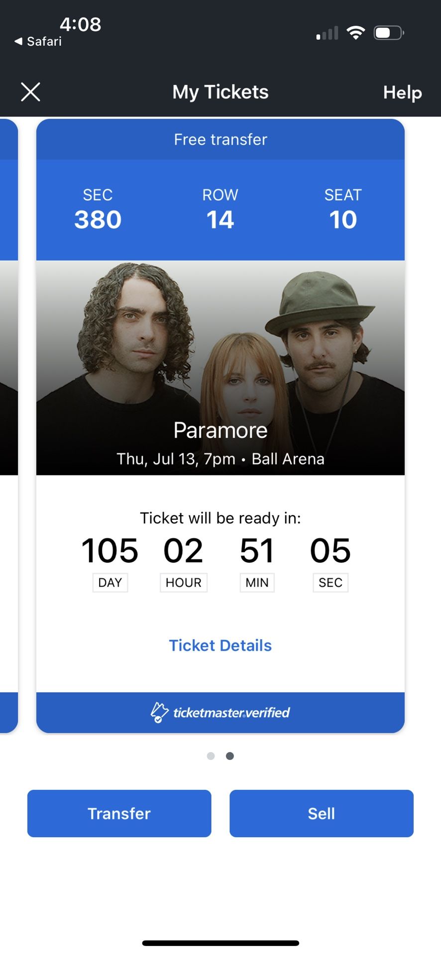 Paramore Concert Tickets