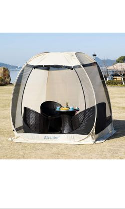 BRAND NEW ALVANTOR SCREENED TENT SHADES AND SANDBAGS 