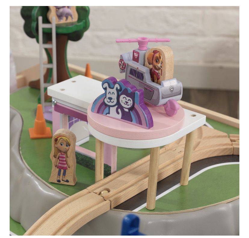 Instagram : The KidKraft PAW Patrol Adventure Bay Wooden Play Table with  73 Accessories is only $119 (reg. $189)! . Link in BIO 👆👆👆 Link in the  description . (ad) मा 👼 moms vip club 🍼