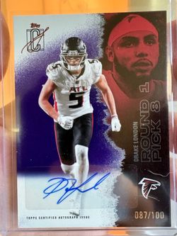 Drake London 87/100 AUTO