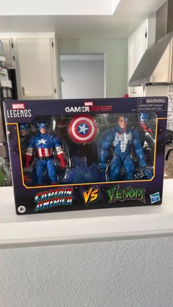 Marvel Legends Gamerverse Captain America vs Venom 2-Pack