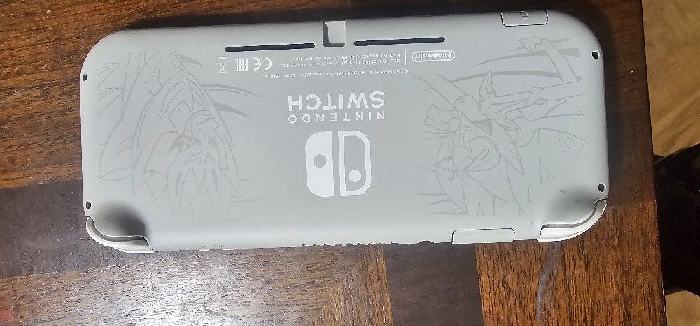 Nintendo Switch Lite Zacian and Zamazenta Pokemon Edition Gray