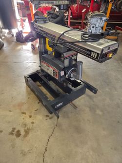 Craftsman 10 inch radial arm saw