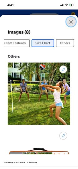 New family volleyball set Retail price $54 my price is $45