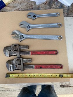 Adjustable wrench 5 pc