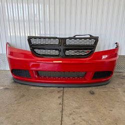 Dodge Journey Front Bumper 2011 2012 2013 2014 2015 2016 2017 2018 2019 2020 Cover Red OEM