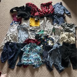 Assorted Boys Clothes Size 6M-2T 