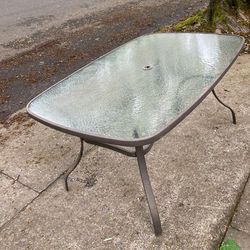 Outdoor/patio table.