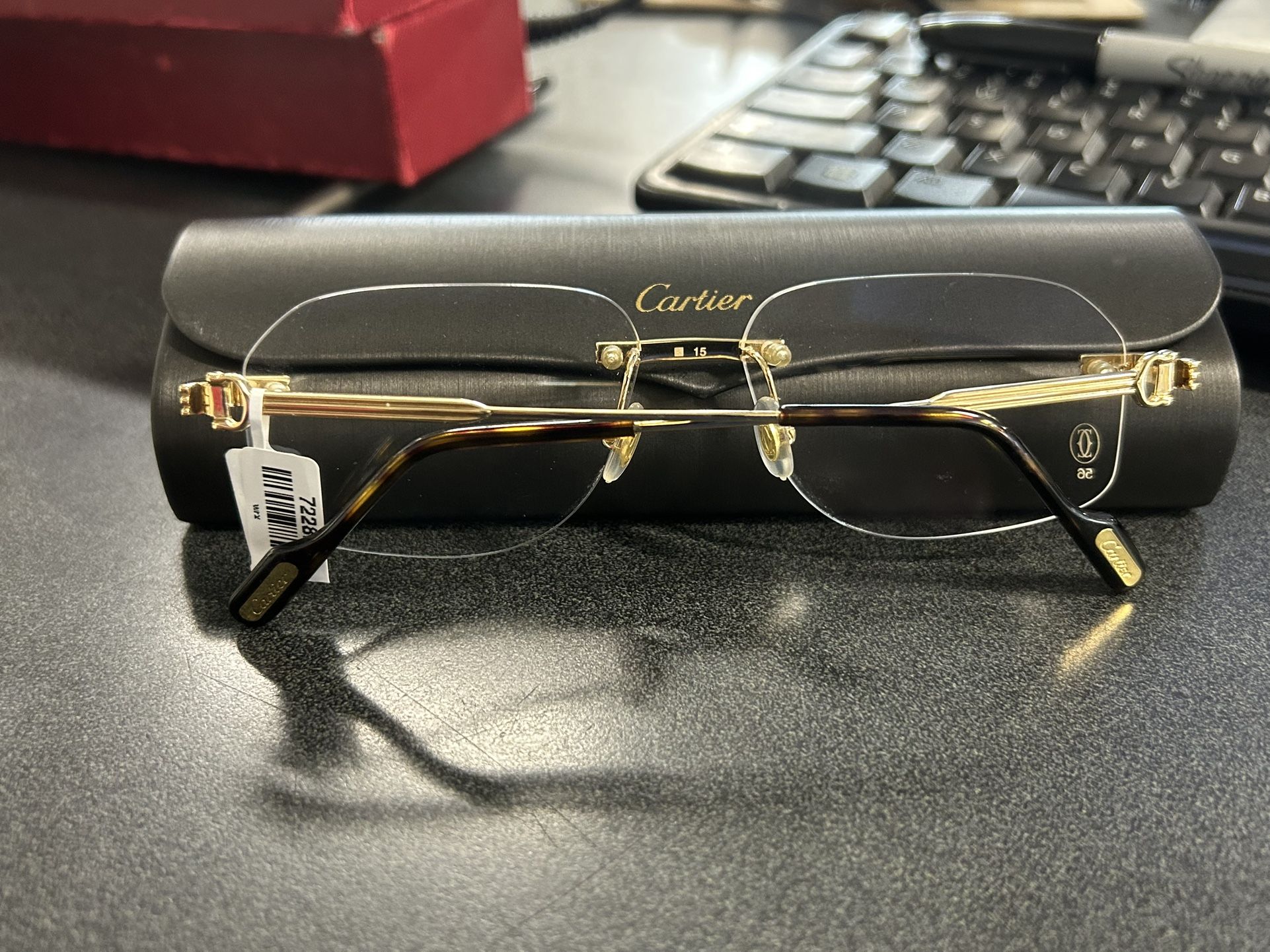 Cartier Wire Glasses