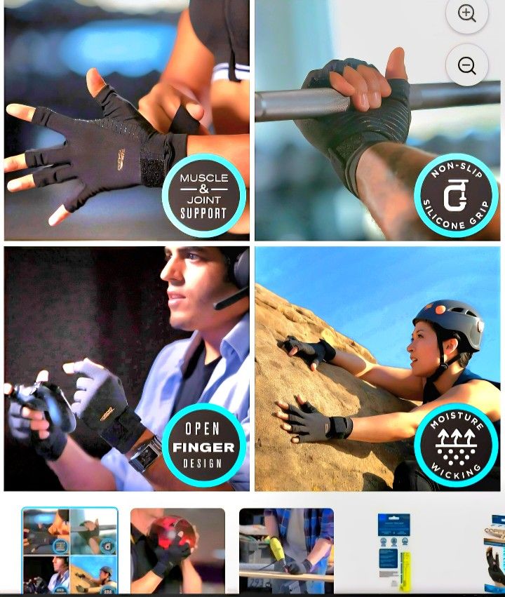 Copper Health Gloves