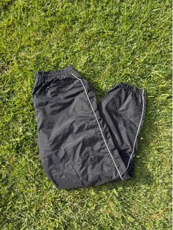 Cheetah Black Vintage Windbreaker Track Pants