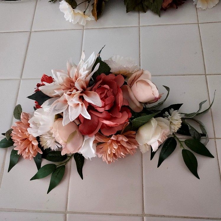 New Wedding Backdrop Swag Terracotta