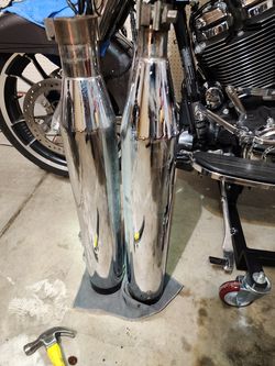 Khrome werkz motorcycle slip-ons