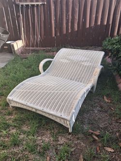 Outdoor Patio Yard Chaise Lounge Chair