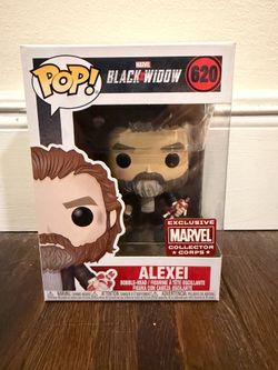 Funko POP! Marvel Black Widow Collector Corps Alexei 620