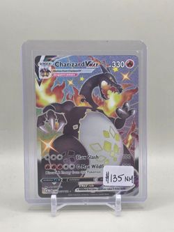 2021 Pokemon Shining Fates Charizard Shiny Holo Rare FA VMAX Card SV107-SV122