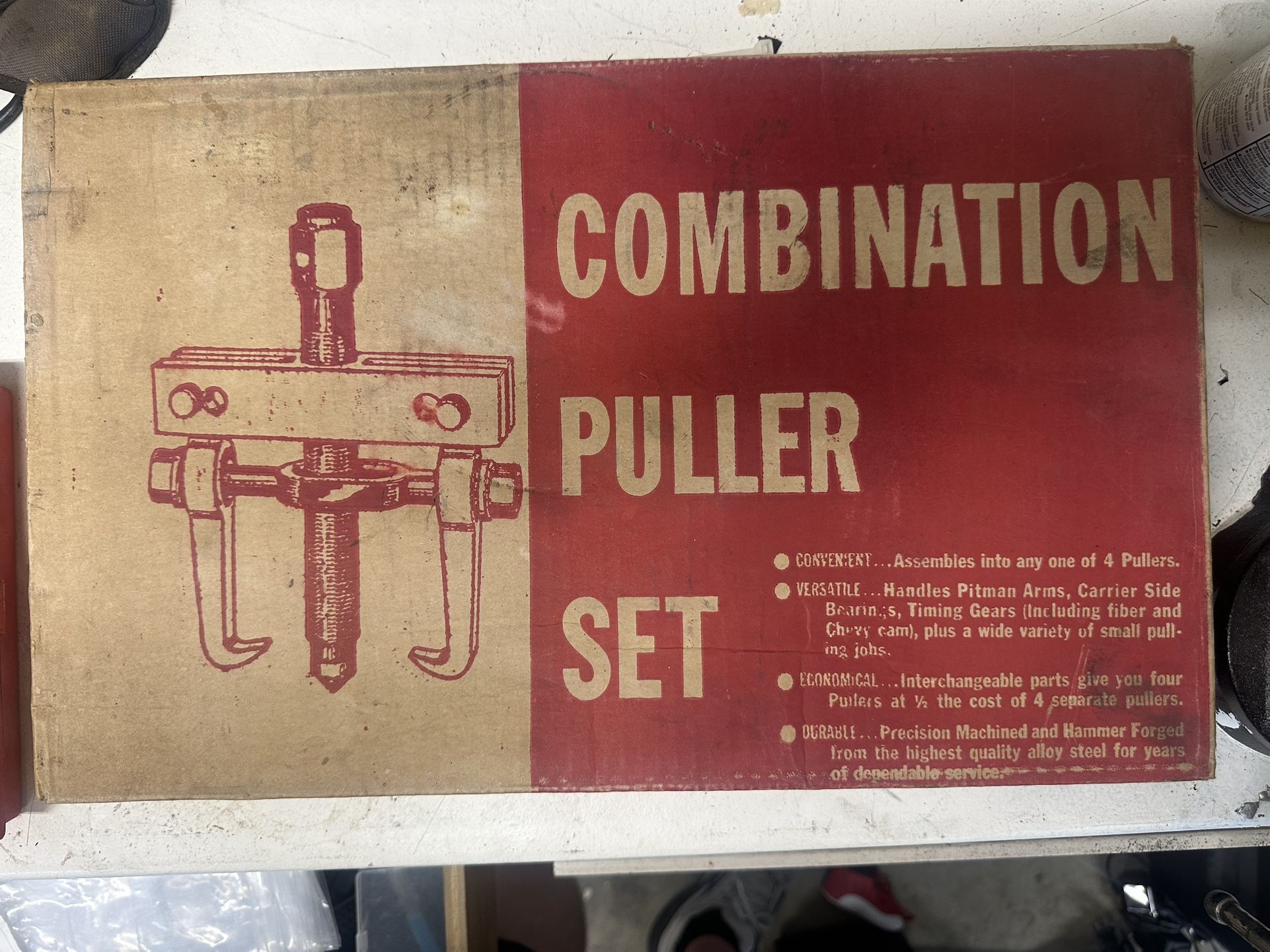 Snap On combination puller set