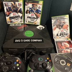 Original Xbox (One Controller Is Missing The D-pad Still Works) 