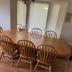 Dinning Table W/8chairs