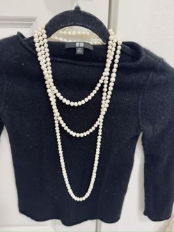 New Fresh Water Pearls Necklace (3ft)