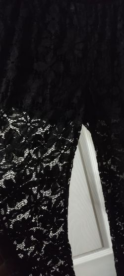 Black Lacy XS Bell Bottoms 42 L Pants
