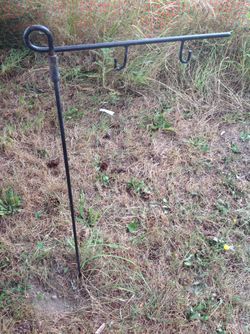 Sign hangers pair
