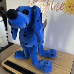 DARK BLUE PUP WITH BLACK POLKA DOTS ! By Circus Circus 