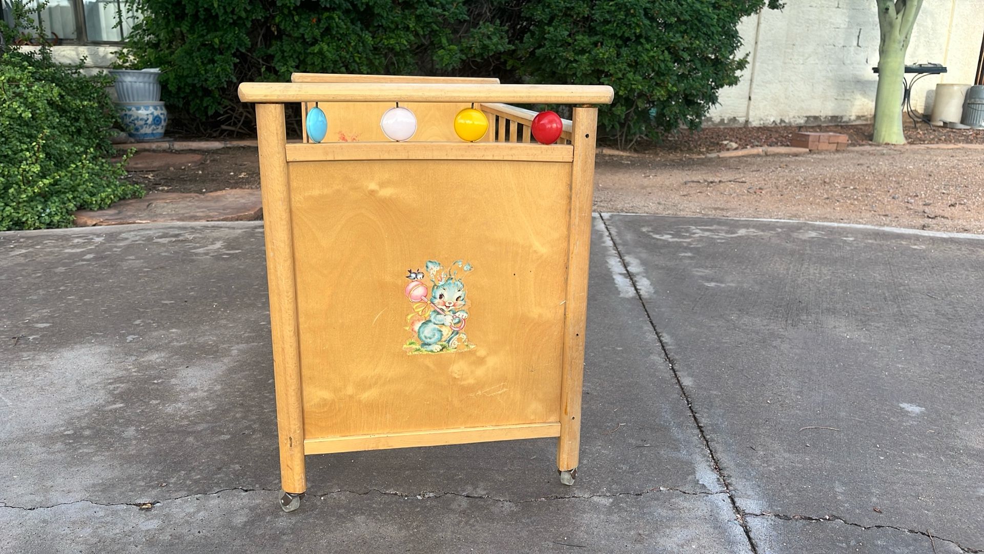 Antique Baby Doll Crib