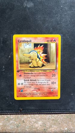 Pokemon cards cyndaquil
