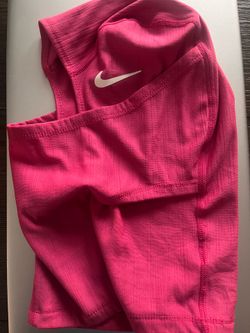 Pink Nike ski mask