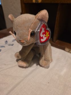Ty Beanie Baby plush named "Scat the Cat,"